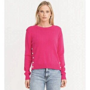 Kerri Rosenthal Patty Sweater in Electric Pink Women’s Size Small - EUC